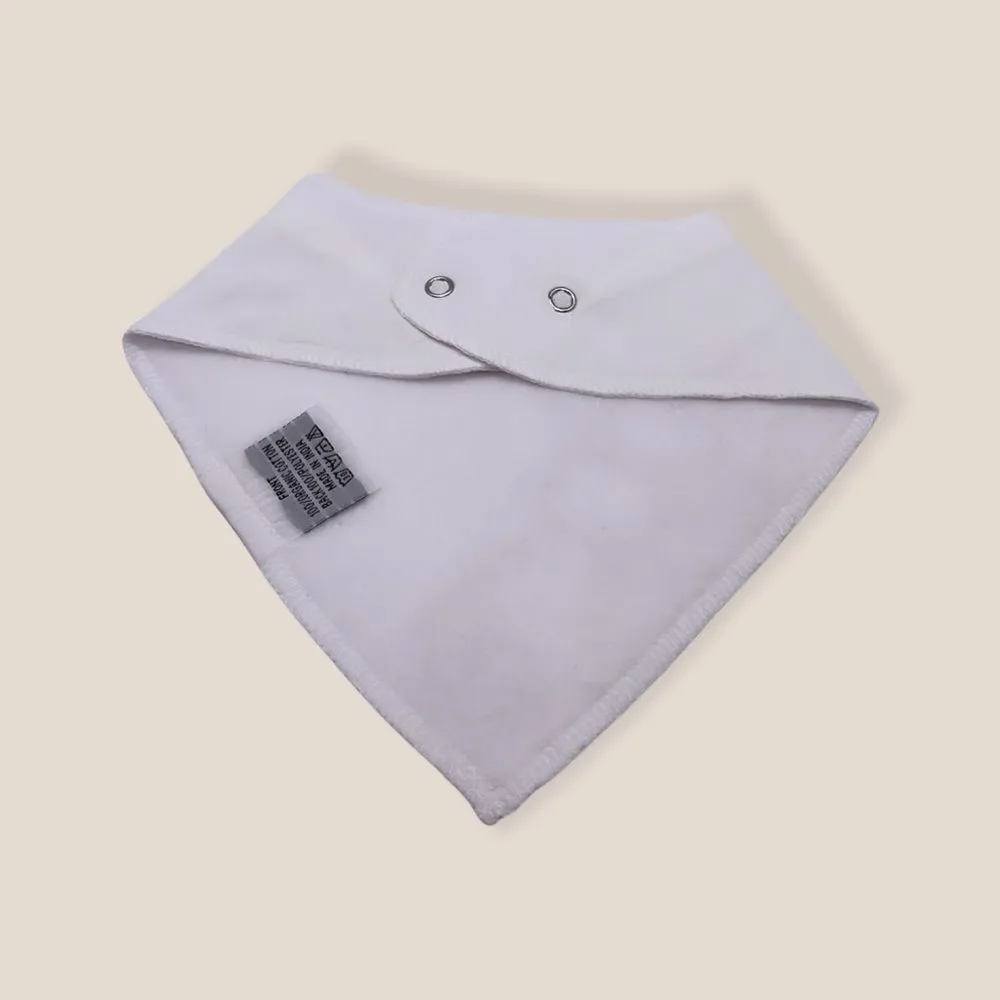 NWT Wool + Pepper Co. Unisex Baby Monkey Cotton Bandana Bib